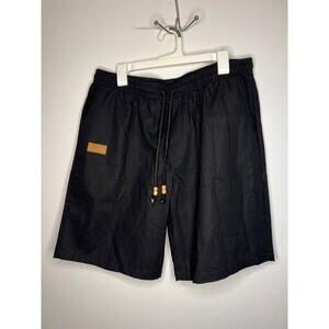 Mens Coofandy Size XL Black Drawstring Shorts NNT